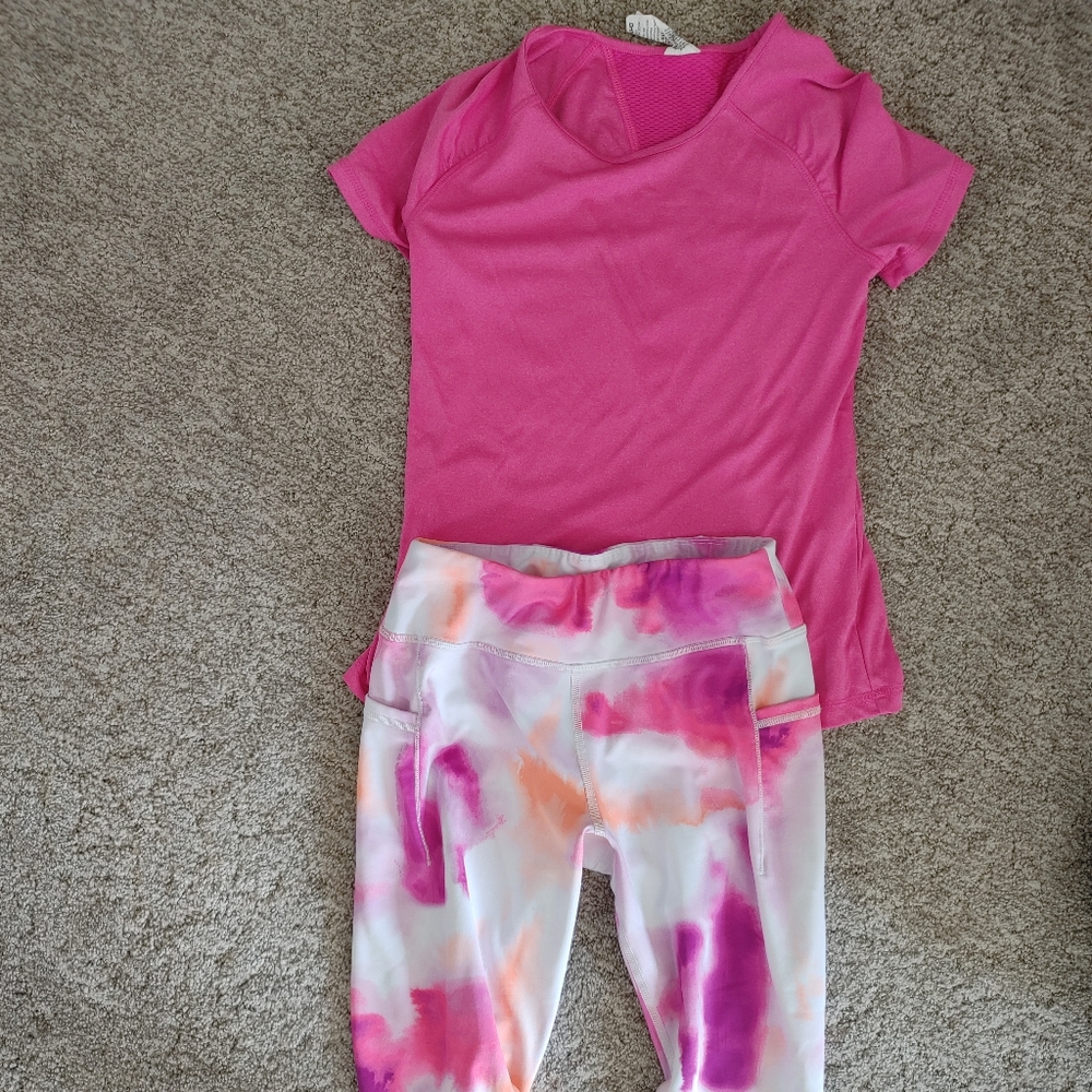 Girls 10/12 workout outfit Avia